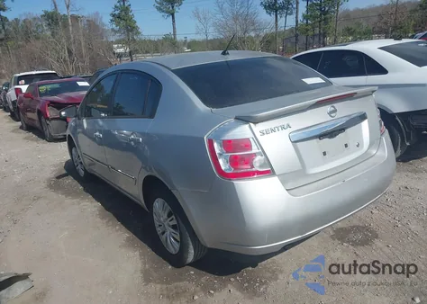 2012 Nissan Sentra 2.0 S from USA, damaged, VIN 3N1AB6AP7CL717308
